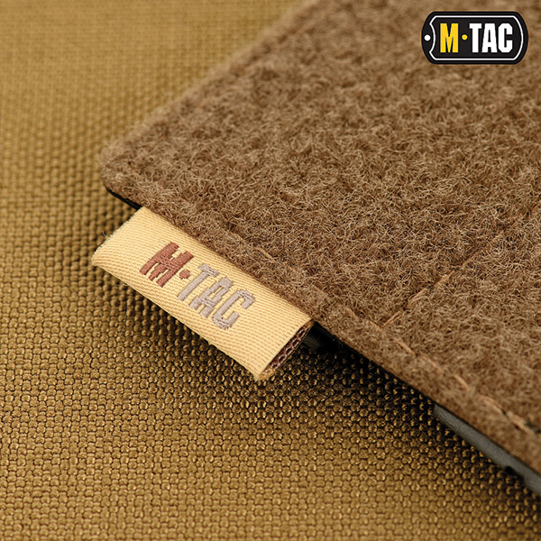 M-Tac панель для нашивок на MOLLE 120x85 Coyote. Фото 7