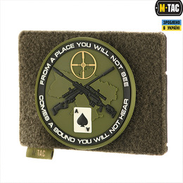 M-Tac панель для нашивок на MOLLE 120x85 Olive. Фото 3
