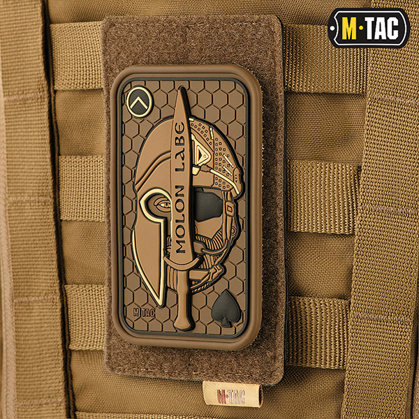 M-Tac панель для нашивок на MOLLE 80x135 Coyote. Фото 5