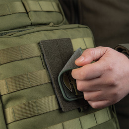 M-Tac панель для нашивок на MOLLE 80x135 Olive. Фото 10