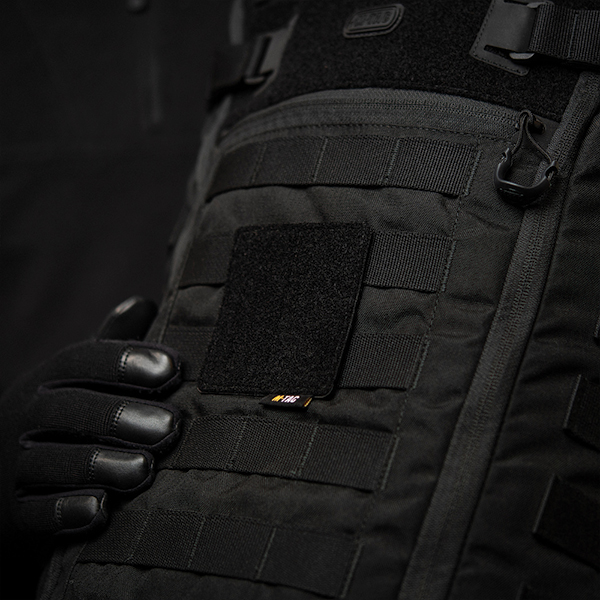 M-Tac панель для нашивок на MOLLE 80x85 Black. Фото 8