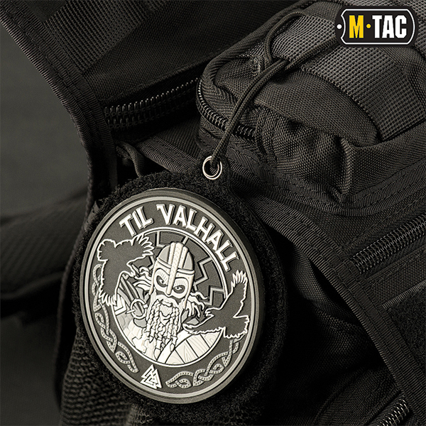 M-Tac панель для нашивок підвісна кругла Black. Фото 4