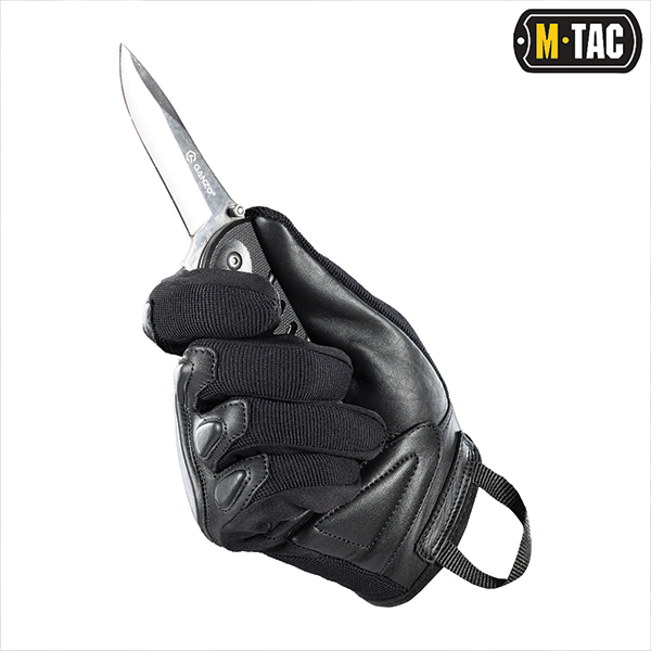 M-Tac рукавички Assault Tactical Mk.2 Black. Фото 5