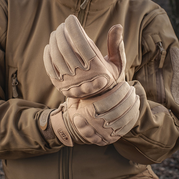 M-Tac рукавички Assault Tactical Mk.5 Khaki. Фото 11