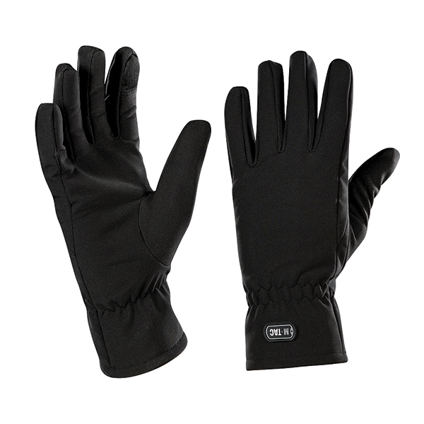 M-Tac рукавички демісезонні Soft Shell Black