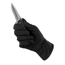 M-Tac рукавички демісезонні Soft Shell Black. Фото 4