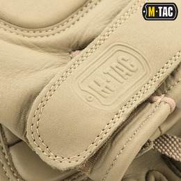 M-Tac рукавички безпалі шкіряні Assault Tactical Mk.1 Khaki. Фото 4