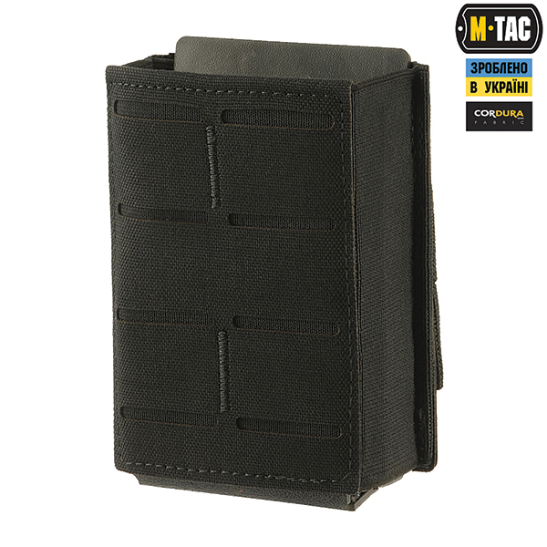 M-Tac підсумок  для магазина еластичний (10 см) Laser Cut Black