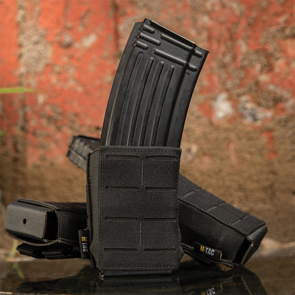M-Tac підсумок  для магазина еластичний (10 см) Laser Cut Black. Фото 11