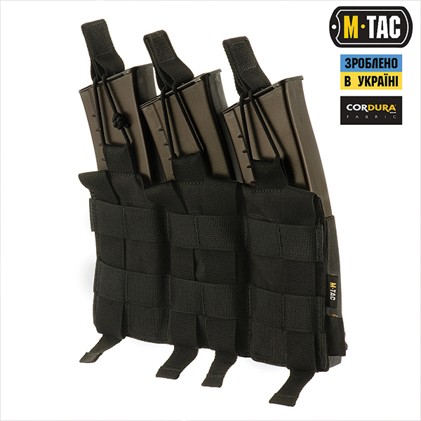 M-Tac підсумок еластичний на 3 магазина Elite Black. Фото 3