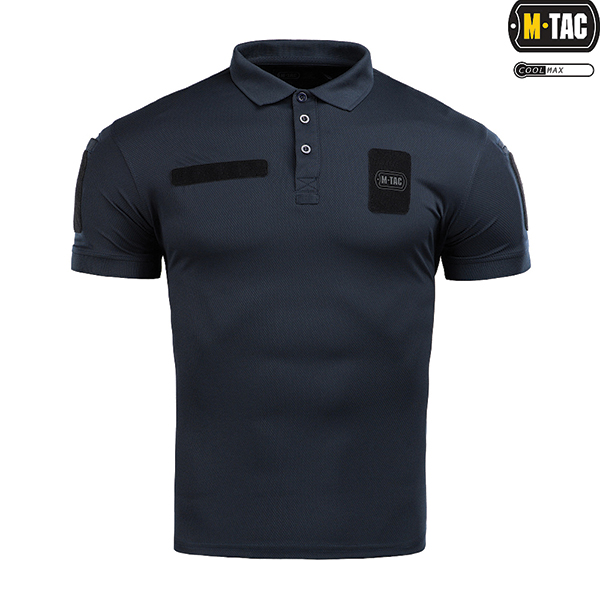 M-Tac поло Elite Tactical Coolmax Dark Navy Blue. Фото 2