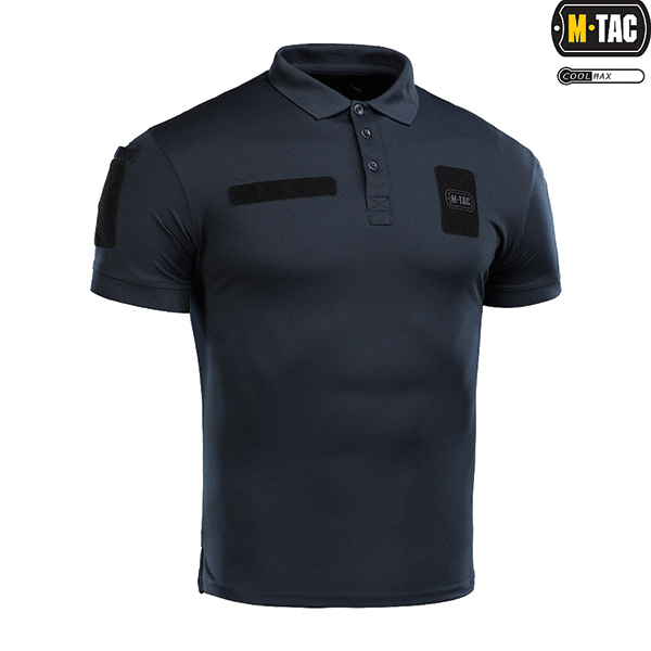 M-Tac поло Elite Tactical Coolmax Dark Navy Blue. Фото 3