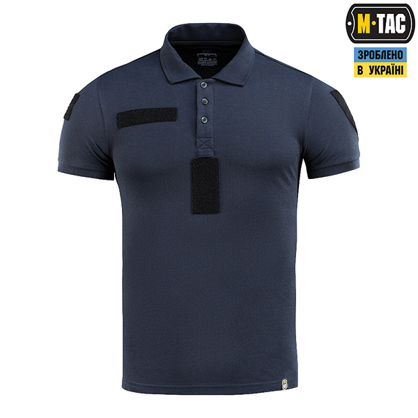M-Tac поло ДСНС 65/35 Dark Navy Blue. Фото 2