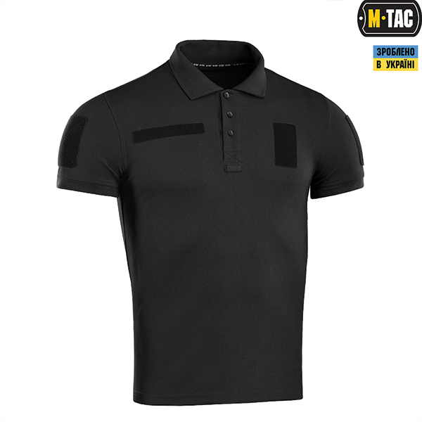 M-Tac поло тактичне 65/35 Black. Фото 3