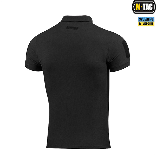 M-Tac поло тактичне Polyester Black. Фото 4