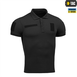 M-Tac поло тактичне Polyester Black. Фото 3