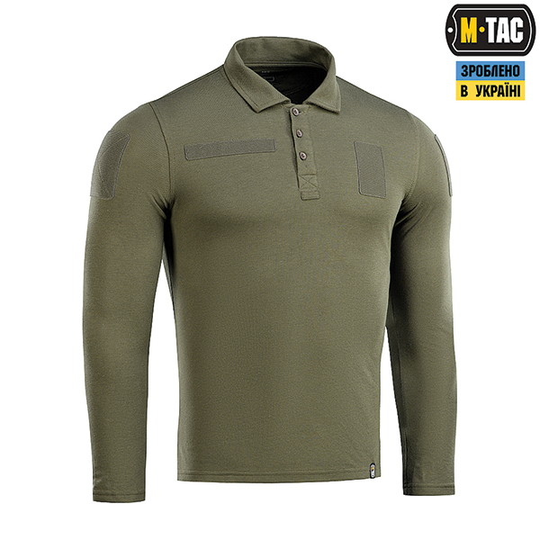 M-Tac поло тактичне довгий рукав 65/35 Army Olive. Фото 2
