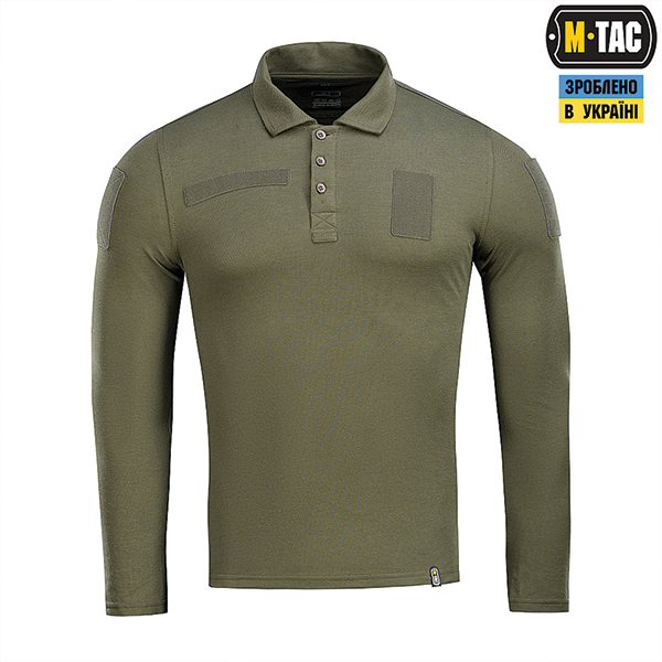 M-Tac поло тактичне довгий рукав 65/35 Army Olive. Фото 3