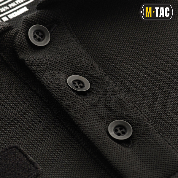 M-Tac поло тактичне довгий рукав 65/35 Black. Фото 6