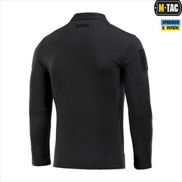 M-Tac поло тактичне довгий рукав 65/35 Black. Фото 4