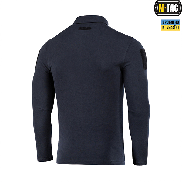 M-Tac поло тактичне довгий рукав 65/35 Dark Navy Blue. Фото 4