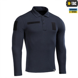 M-Tac поло тактичне довгий рукав 65/35 Dark Navy Blue. Фото 3