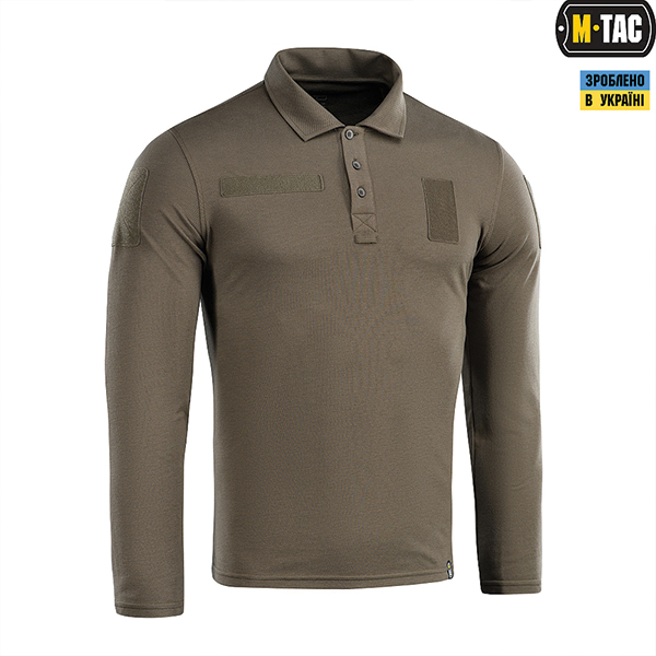 M-Tac поло тактичне довгий рукав 65/35 Dark Olive. Фото 3