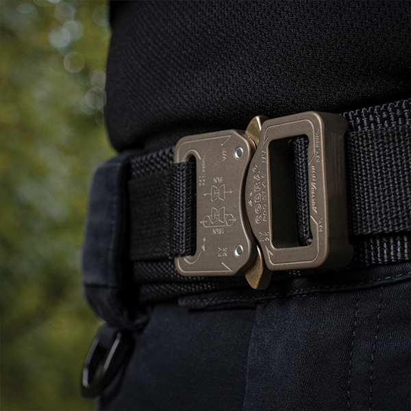 M-Tac ремінь Cobra Buckle Tactical Belt Black. Фото 7
