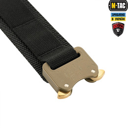 M-Tac ремінь Cobra Buckle Tactical Belt Black. Фото 3