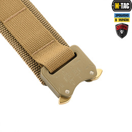 M-Tac ремінь Cobra Buckle Tactical Belt Coyote. Фото 3
