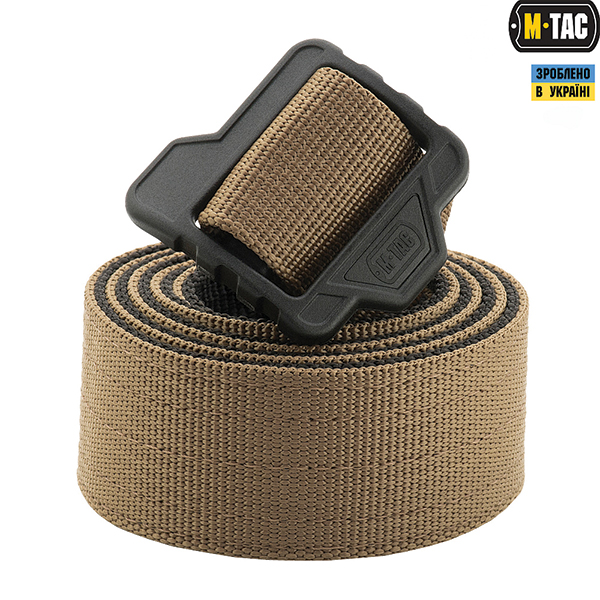 M-Tac ремінь Double Duty Tactical Belt Coyote/Black. Фото 3