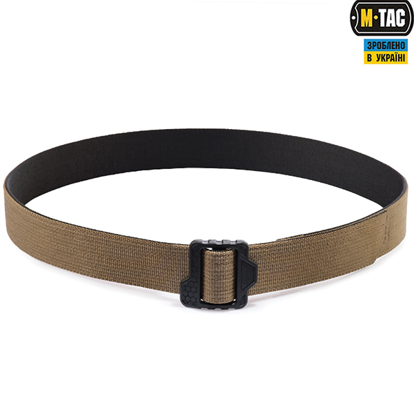 M-Tac ремінь Double Duty Tactical Belt Hex Coyote/Black. Фото 2
