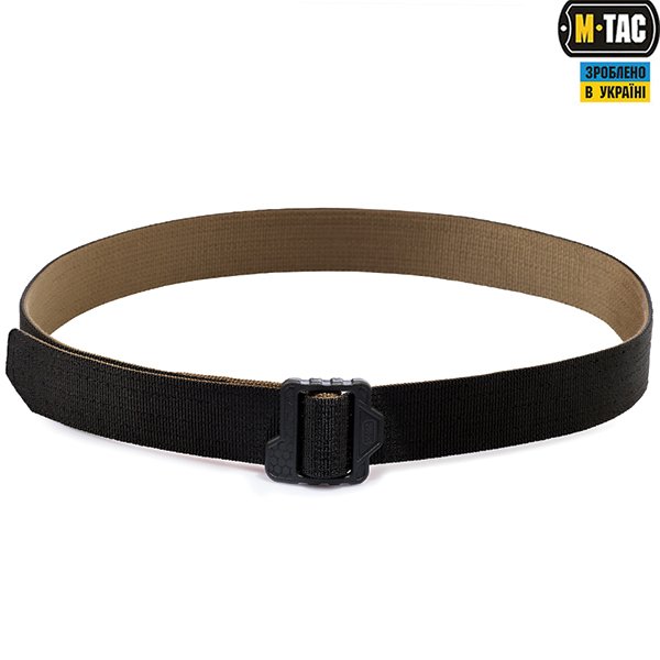 M-Tac ремінь Double Duty Tactical Belt Hex Coyote/Black. Фото 3
