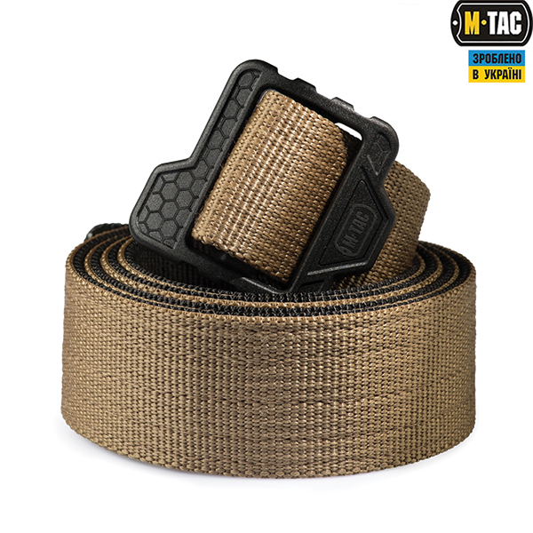 M-Tac ремінь Double Duty Tactical Belt Hex Coyote/Black. Фото 4
