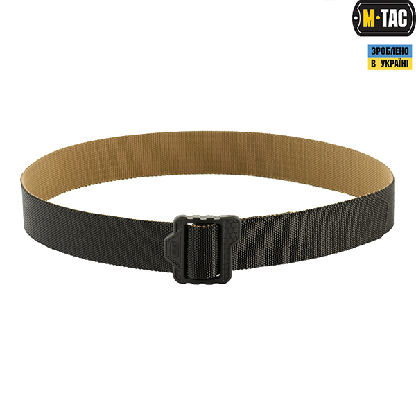 M-Tac ремінь Double Sided Lite Tactical Belt Hex Coyote/Black. Фото 3