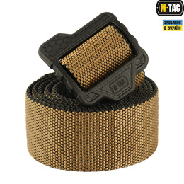 M-Tac ремінь Double Sided Lite Tactical Belt Hex Coyote/Black. Фото 4
