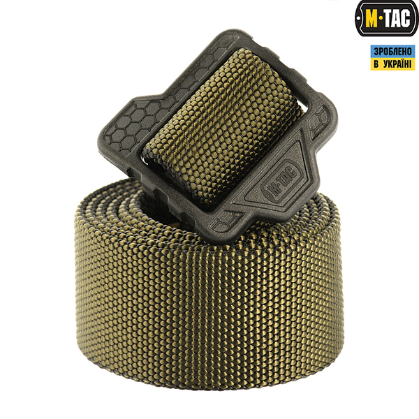 M-Tac ремінь Double Sided Lite Tactical Belt Hex Olive/Black. Фото 2