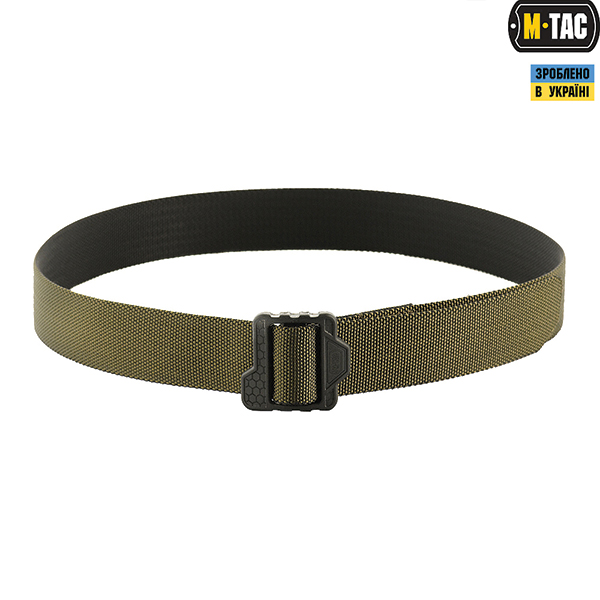 M-Tac ремінь Double Sided Lite Tactical Belt Hex Olive/Black. Фото 3