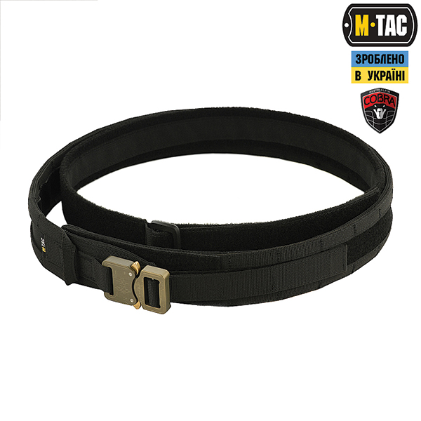M-Tac ремінь Range Belt Cobra Buckle Black. Фото 2