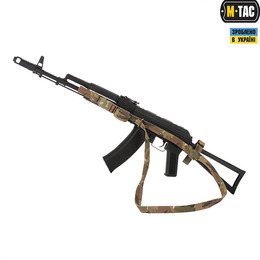 M-Tac ремінь збройовий трьохточковий Multicam