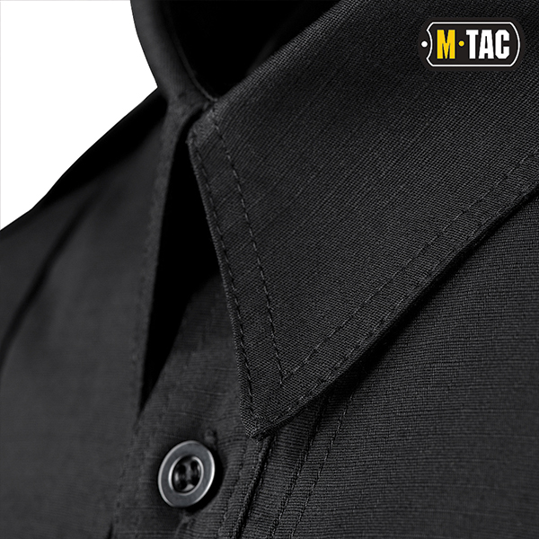 M-Tac сорочка Police Elite Flex ріп-стоп Black. Фото 5