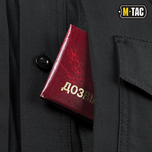 M-Tac сорочка Police Elite Flex ріп-стоп Black. Фото 7