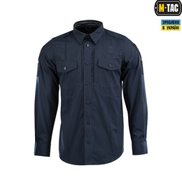 M-Tac сорочка Police Elite Flex ріп-стоп Dark Navy Blue. Фото 2