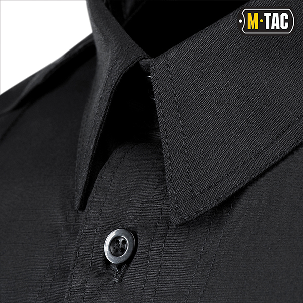 M-Tac сорочка Police Lightweight Flex ріп-стоп Black. Фото 5