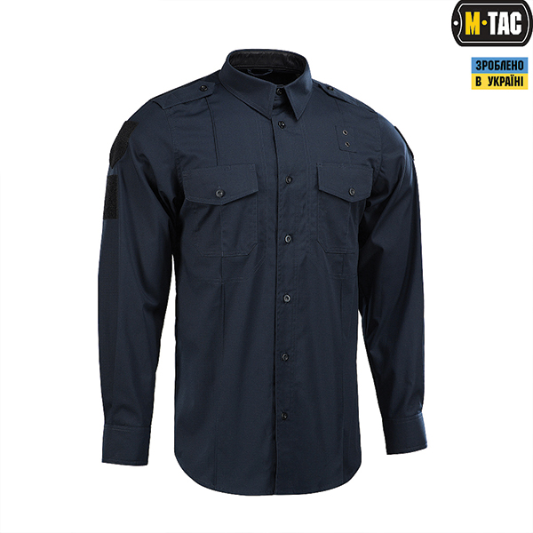 M-Tac сорочка Police Lightweight Flex ріп-стоп Dark Navy Blue. Фото 3