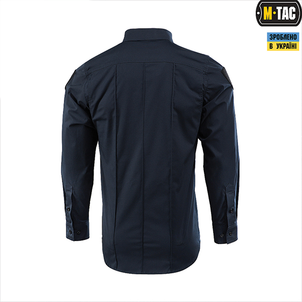 M-Tac сорочка Police Lightweight Flex ріп-стоп Dark Navy Blue. Фото 4