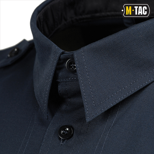 M-Tac сорочка Police Lightweight Flex ріп-стоп Dark Navy Blue. Фото 5
