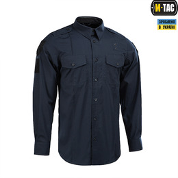 M-Tac сорочка Police Lightweight Flex ріп-стоп Dark Navy Blue. Фото 3