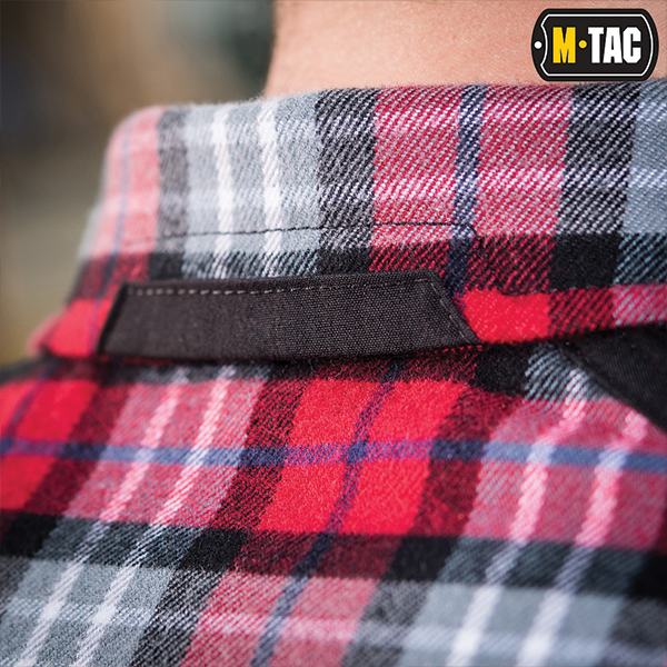 M-Tac сорочка Redneck Cotton Shirt Red. Фото 12