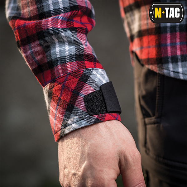 M-Tac сорочка Redneck Cotton Shirt Red. Фото 2